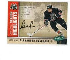 Alexander Ovechkin [Facsimile Autograph] #600 Hockey Cards 2005 Parkhurst Prices