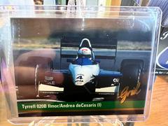 Tyrrell 020B Ilmor/Andrea DeCeasaris (I) #4 Racing Cards 1992 Grid F1 Prices