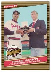Reggie Jackson Baseball Cards 1986 Donruss Highlights Prices