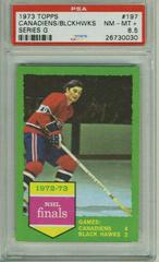 Canadiens, Blackhawks [Series G] #197 Hockey Cards 1973 Topps Prices
