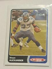 Shaun Alexander Football Cards 2003 Topps Total Prices