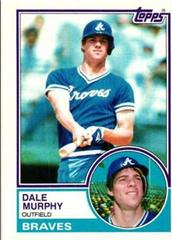 Dale Murphy Baseball Cards 1983 Topps Prices