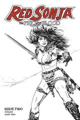 Red Sonja: The Price of Blood [Golden Sketch] #2 (2021) Comic Books Red Sonja: The Price of Blood Prices