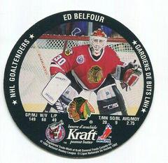 Ed Belfour [Mike Vernon] Hockey Cards 1992 Kraft Prices