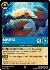 Tamatoa - So Shiny! #159 Lorcana First Chapter Prices