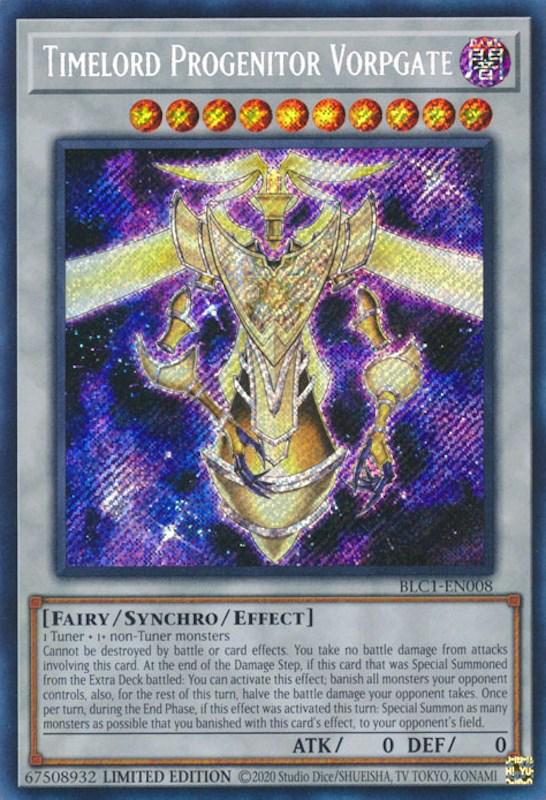 Timelord Progenitor Vorpgate [1st Edition] BLC1-EN008 YuGiOh Battles of Legend: Chapter 1