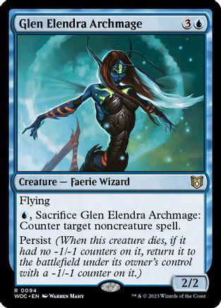 Glen Elendra Archmage #94 Magic Wilds of Eldraine Commander