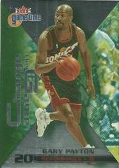 Gary Peyton Basketball Cards 2000 Fleer Game Time Change the Game Prices