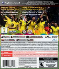 Back Cover | 2014 FIFA World Cup Brazil Playstation 3