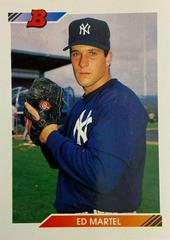 Ed Martel Baseball Cards 1992 Bowman Prices