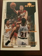Brent Barry Basketball Cards 2000 Upper Deck MVP Prices