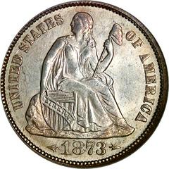 1873 [ARROWS PROOF] Coins Seated Liberty Dime Prices