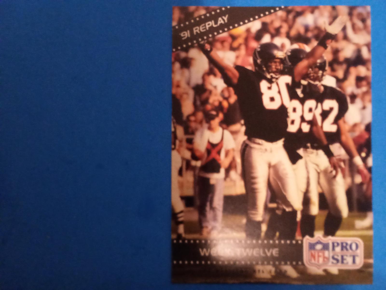 Andre Rison [Week 12lay] | Ungraded | 1992 Pro Set