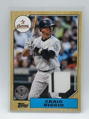 Craig Biggio #87R-CB Baseball Cards 2022 Topps 1987 Relics Prices