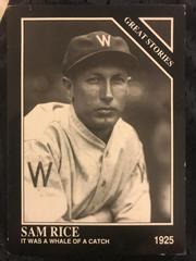 Sam Rice #436 Baseball Cards 1994 The Sportin News Conlon Collection Prices