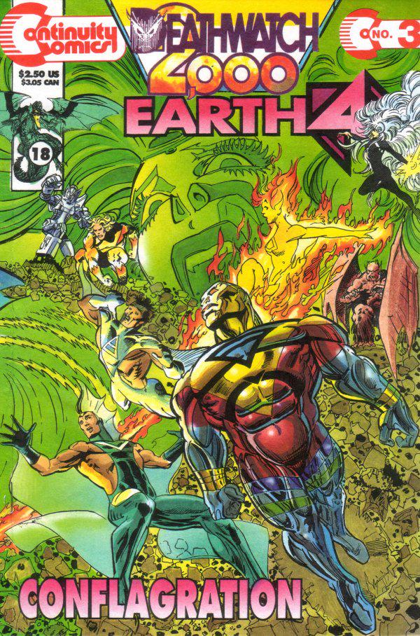 Earth 4 Deathwatch 2000 #3 (1993) Comic Books Earth 4 Deathwatch 2000