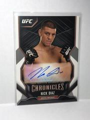 Nick Diaz Ufc Cards 2015 Topps UFC Chronicles Autographs Prices