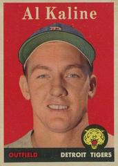 Al Kaline [White Name] Baseball Cards 1958 Topps Prices