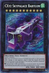 CXyz Skypalace Babylon YuGiOh Number Hunters Prices