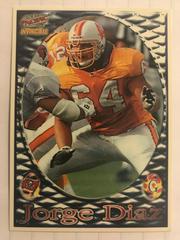Jorge Diaz Football Cards 1997 Pacific Invincible Smash Mouth Prices