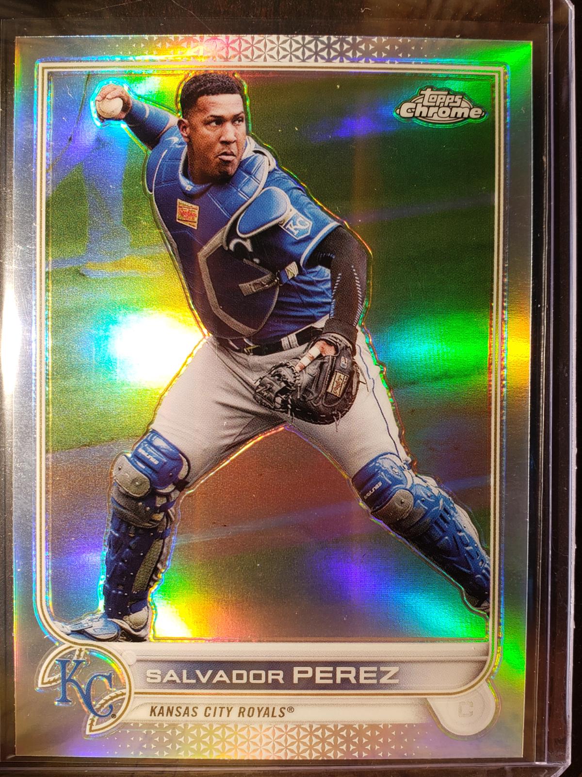 Salvador Perez Refractor Ungraded Topps Chrome