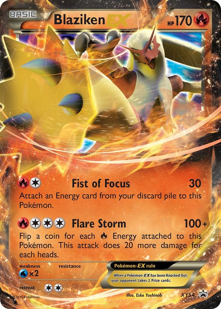 Blaziken EX #XY54 Pokemon Promo