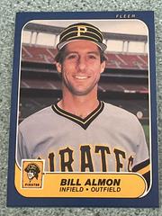 Bill Almon #602 Baseball Cards 1986 Fleer Prices