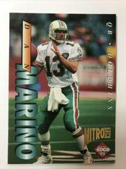 Dan Marino [Nitro 22K] #118 Football Cards 1995 Collector's Edge Prices
