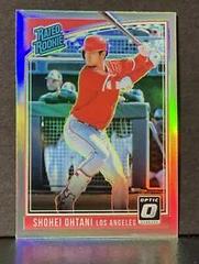 Shohei Ohtani [Batting Holo] #56 Baseball Cards 2018 Panini Donruss Optic Prices