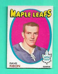 Dave Keon #80 Hockey Cards 1971 O-Pee-Chee Prices