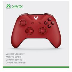 Box Front | Xbox One Red Wireless Controller Xbox One