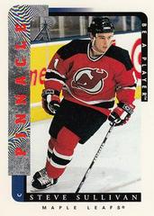 Steve Sullivan #209 Hockey Cards 1996 Pinnacle Be a Player Prices