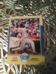 Julio Franco #15 Baseball Cards 1988 Fleer MVP Prices