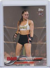 Ronda Rousey [Bronze] Wrestling Cards 2018 Topps WWE Then Now Forever Prices