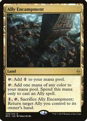 Ally Encampment [Foil] Magic Battle for Zendikar Prices