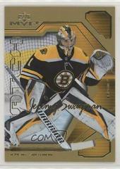 Jeremy Swayman [Gold] Hockey Cards 2021 Upper Deck MVP 20th Anniversary Prices