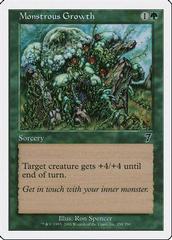 Monstrous Growth [Foil] Magic 7th Edition Prices