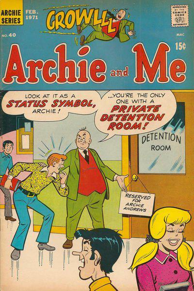 Archie and Me #40 (1971) Comic Books Archie and Me