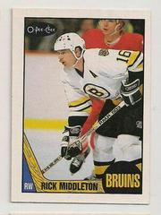 Rick Middleton #115 Hockey Cards 1987 O-Pee-Chee Prices