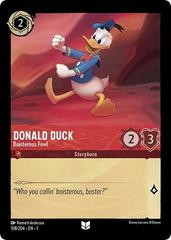 Donald Duck - Boisterous Fowl [Foil] #108 Lorcana First Chapter Prices