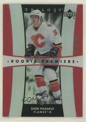 Dion Phaneuf #179 Hockey Cards 2005 Upper Deck Trilogy Prices