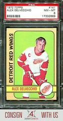 Alex Delvecchio #141 Hockey Cards 1972 Topps Prices