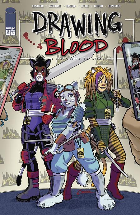 Drawing Blood [Conner] #5 (2024) Comic Books Drawing Blood