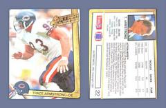 Trace Armstrong #22 Football Cards 1991 Action Packed Prices