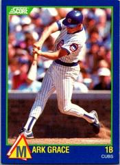 Mark Grace #78 Baseball Cards 1989 Score Rising Stars Prices