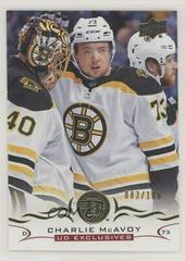 Charlie McAvoy [Exclusives] Hockey Cards 2018 Upper Deck Prices