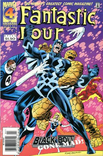 Fantastic Four [Newsstand] #411 (1996) Cover Art