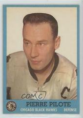Pierre Pilote Hockey Cards 1962 Topps Prices