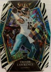 Trevor Lawrence [Zebra Die Cut] #143 Football Cards 2021 Panini Select Prices