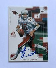 Jake Plummer [Autograph] #JP Football Cards 1999 SP Signature Prices
